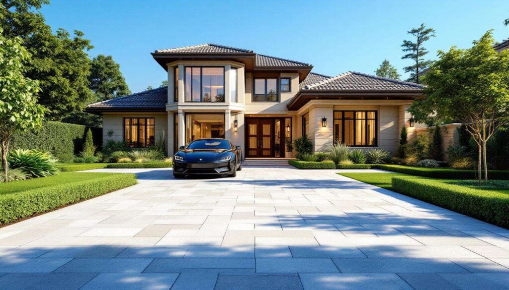 No More Solid Concrete: The Trending Driveway Material That Looks So Upscale