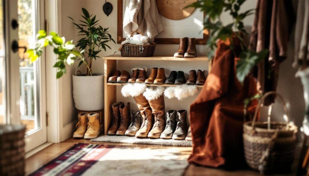 Tidy Up Entryway Shoe Clutter With A Simple DIY That Keeps Boots Neat & Organized