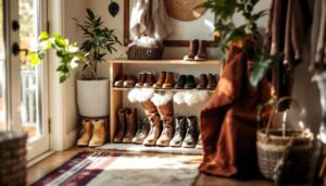 Tidy Up Entryway Shoe Clutter With A Simple DIY That Keeps Boots Neat & Organized