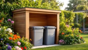 Say Goodbye To The Eyesore Of Utility Bins With A Sleek DIY Solution